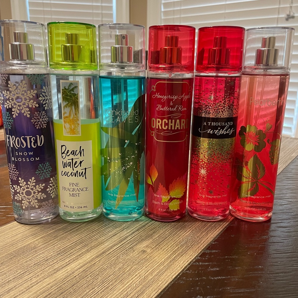 Bath and Body Works fragrances